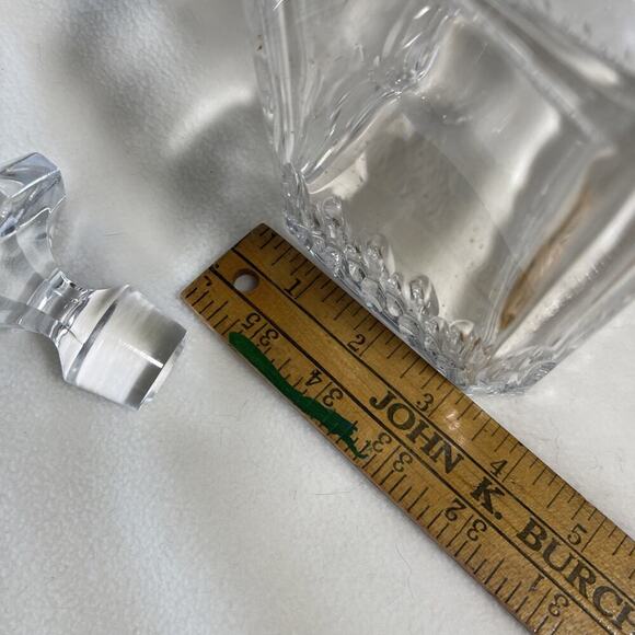 Vintage Decanter Clear Garanti Plus JG Durand 24% Lead Crystal France - Picture 9 of 10